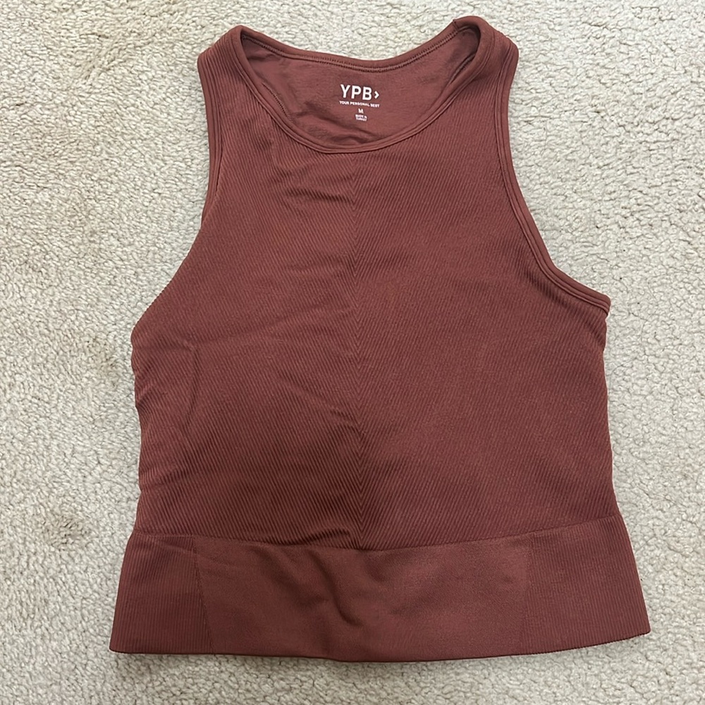 Abercrombie & Fitch Rust Sports Bra